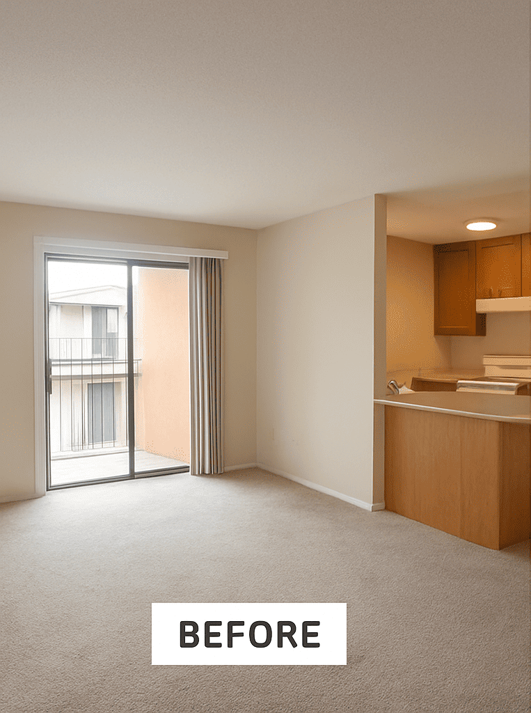 Before image of Margarita Road Apartment